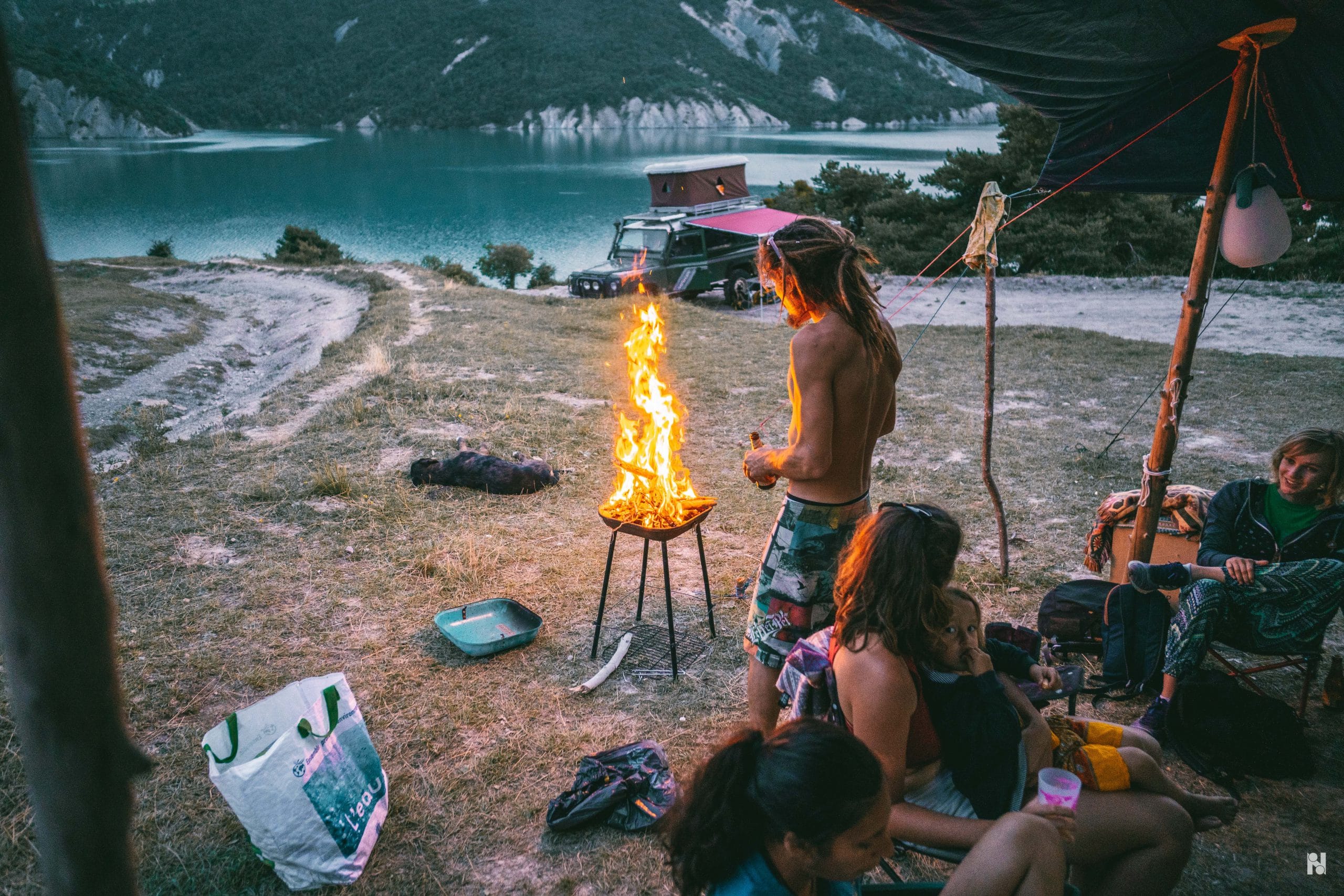 campement camping vie
